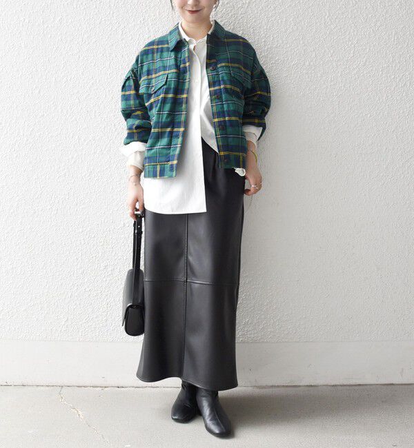 SHIPS any「SHIPS any:〈手洗い可能〉タータン チェック キルティング シャツ ジャケット」|ブルゾン・スタジャン|