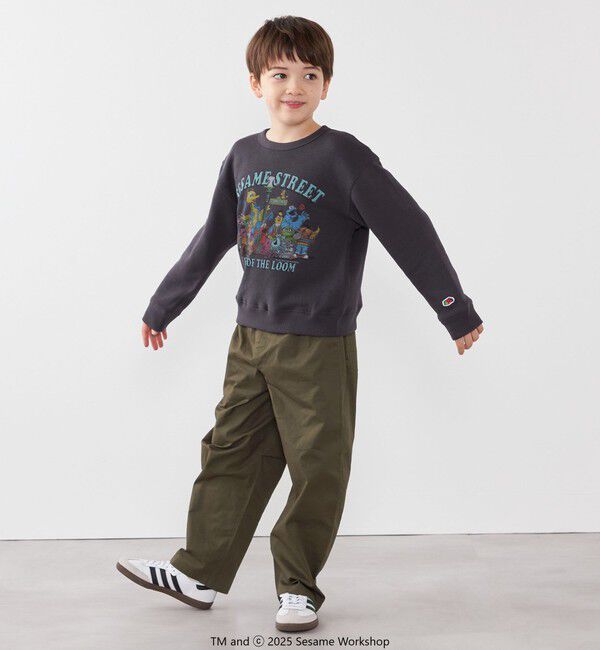 SHIPS any「SESAME STREET meets FRUIT OF THE LOOM: プリント スウェット<KIDS>」|スウェット・ジャージ|