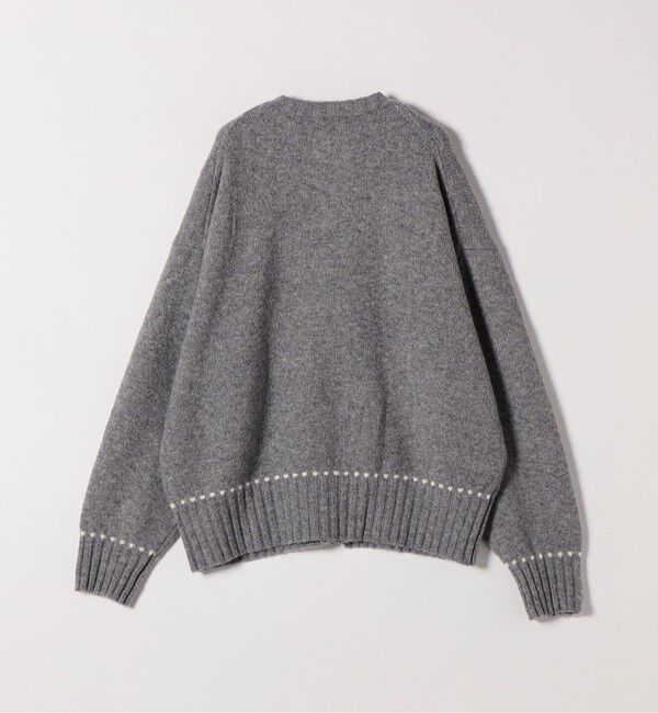 SHIPS any「SHIPS any:〈手洗い可能〉ステッチ デザイン ルーズ ニット カーディガン」|カーディガン|