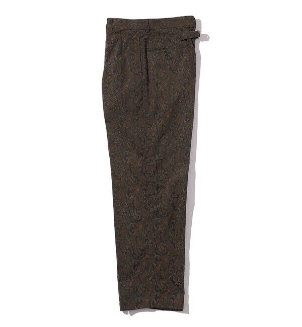 SHIPS「Southwick:〈セットアップ対応〉Gate Label プリント コーデュロイ スラックス」|スラックス|