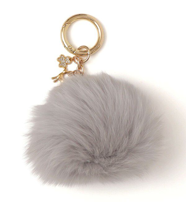 SHIPS for women「フォックス ファーポンポン チャーム」|チャーム・キーホルダー|