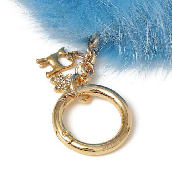 SHIPS for women「フォックス ファーポンポン チャーム」|チャーム・キーホルダー|