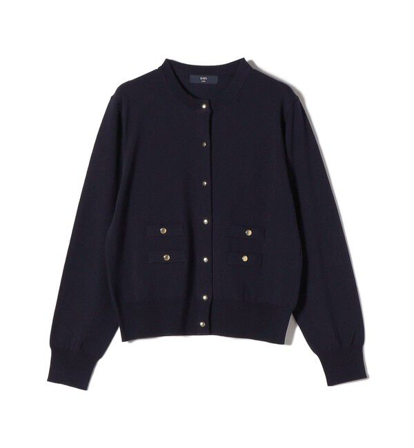 SHIPS Colors 「SHIPS Colors:〈接触冷感・手洗い可能〉14ゲージ クルーネック カーディガン◇」|カーディガン|