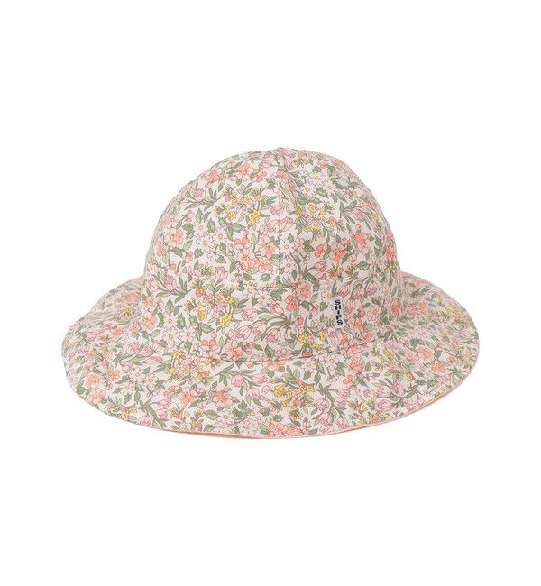 SHIPS KIDS「SHIPS KIDS:ベビー リバティ リバーシブル ハット」|ハット|ピンク系