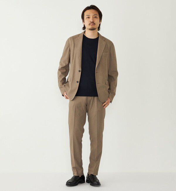 SHIPS Colors 「SHIPS Colors:〈洗濯機可能〉14ゲージ 天竺 クルーネック ニット」|ニット・セーター|