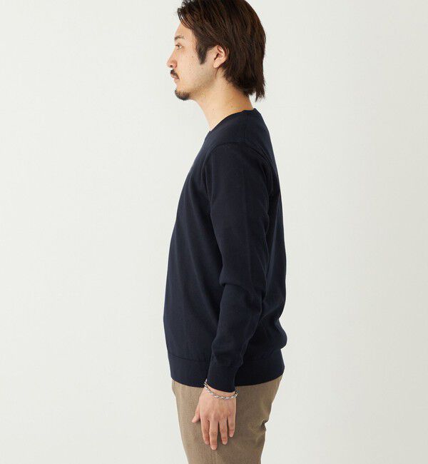 SHIPS Colors 「SHIPS Colors:〈洗濯機可能〉14ゲージ 天竺 クルーネック ニット」|ニット・セーター|