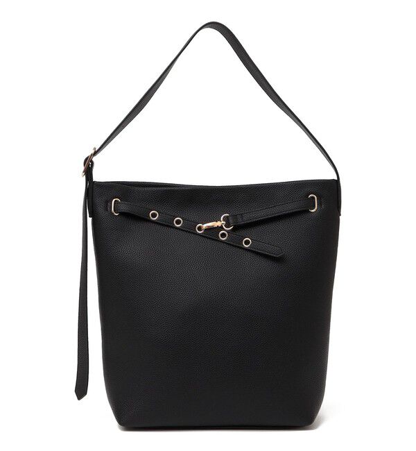 SHIPS for women「【WEB限定】ハトメ ベルト ワンショルダー バッグ M」|トートバッグ|