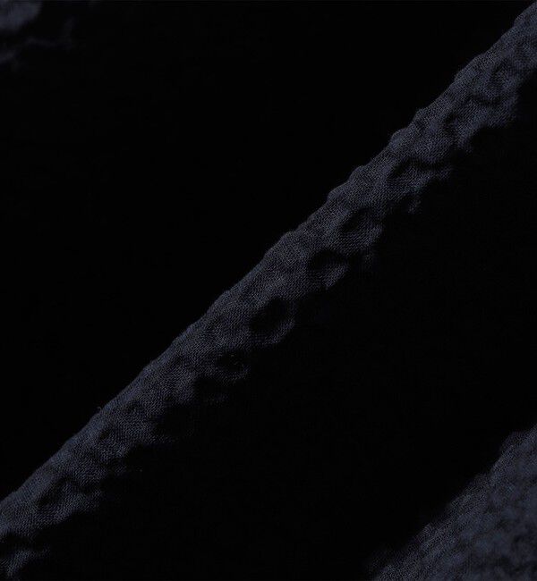 SHIPS for women「〈手洗い可能〉サッカー 裾 ドロスト メタル ボタン シャツ」|シャツ・ブラウス|