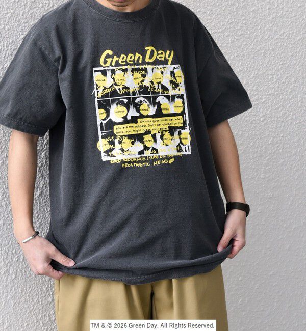 SHIPS any「GOOD ROCK SPEED: ミュージック グラフィック プリント バンド Tシャツ 26SS◇」|Tシャツ・カットソー|