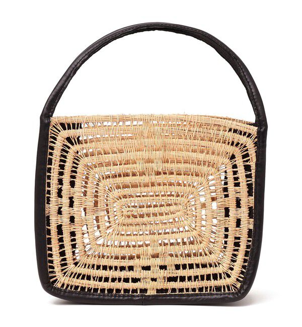 SHIPS any「《予約》TARANGO: スクエア ミニ カゴ バッグ」|かごバッグ|