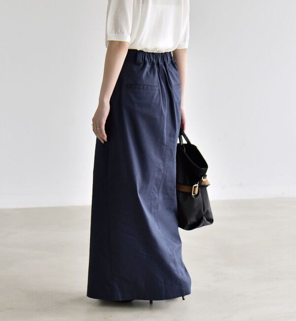 quaranciel「《予約》quaranciel:〈洗濯機可能〉フロントボタン Iライン タイト スカート」|スカート|