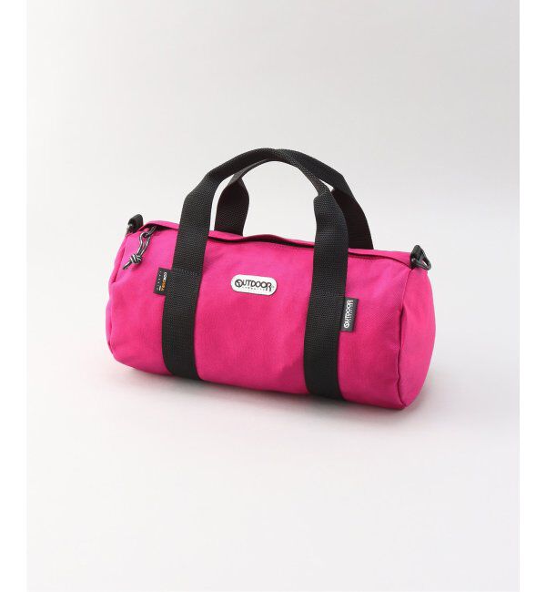 OUTDOOR PRODUCTS Usual Things「231LRG  ROLL BOSTON MIDEIUM SOLID」|ボストンバッグ|ピンク A