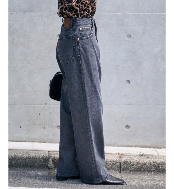 OUTDOOR PRODUCTS Usual Things「追4 ULTデニムハイライズルーズ5PKT」|デニム|