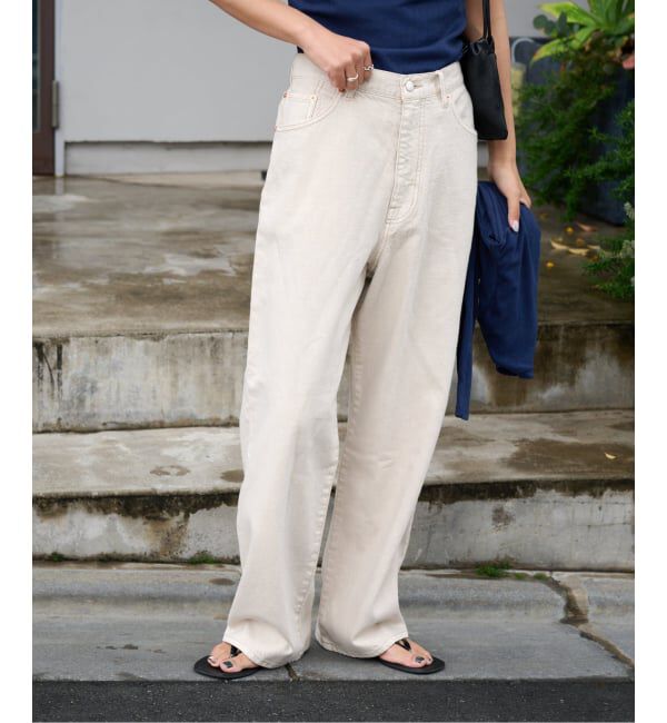 OUTDOOR PRODUCTS Usual Things「≪予約≫ULTフェードサマーハイライズルーズ5PKT」|デニム|