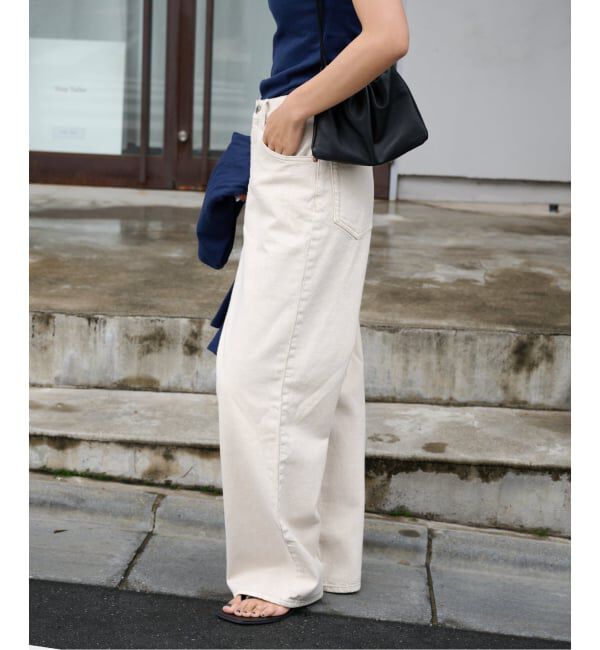 OUTDOOR PRODUCTS Usual Things「≪予約≫ULTフェードサマーハイライズルーズ5PKT」|デニム|