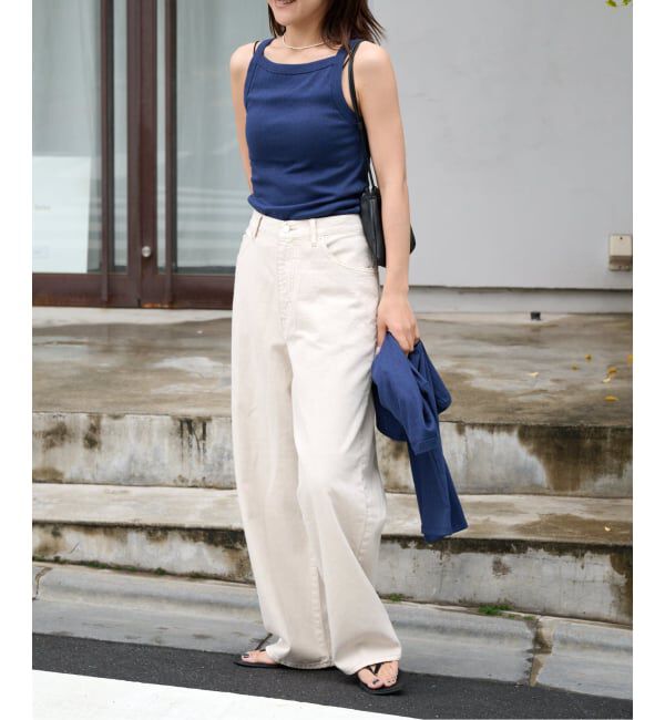 OUTDOOR PRODUCTS Usual Things「≪予約≫ULTフェードサマーハイライズルーズ5PKT」|デニム|