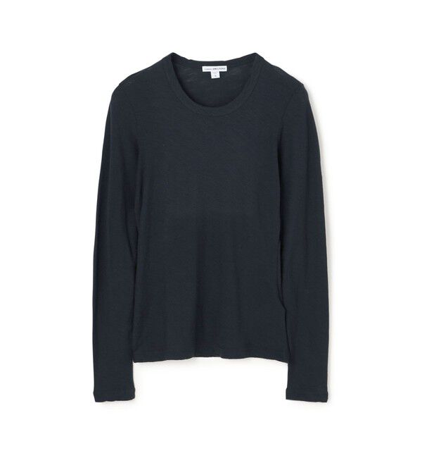 JAMES PERSE「スラブジャージー ロングスリーブプルオーバー WUA3361」|Tシャツ・カットソー|67 ダークブルー