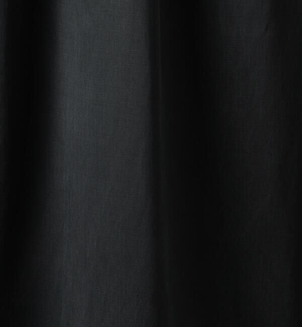 Ballsey「スライミーサテン ギャザーフレアスカート」|フレア|