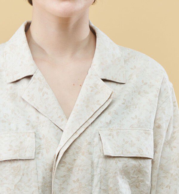 GALERIE VIE「ボタニカルジャカード ショートジャケット」|その他|