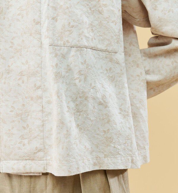 GALERIE VIE「ボタニカルジャカード ショートジャケット」|その他|