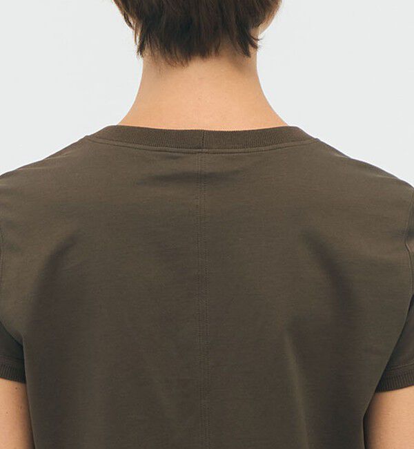 CABaN「コットン リブコンビクルーネックプルオーバー」|Tシャツ・カットソー|