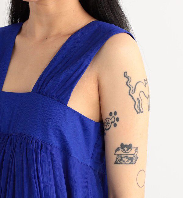 Edition「シルク ヨウリュウノースリーブブラウス」|シャツ・ブラウス|