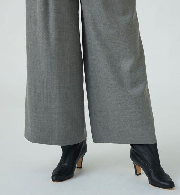 Ballsey「ライトカルゼ ベルテッドパンツ」|スラックス|