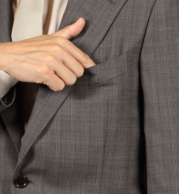 TOMORROWLAND MENS「ウールツイル シングルブレステッド2Bスーツ Delfino」|スーツ|