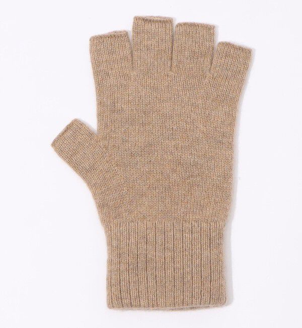 TOMORROWLAND GOODS「TOMORROWLAND カシミヤ フィンガーレスグローブ」|手袋|