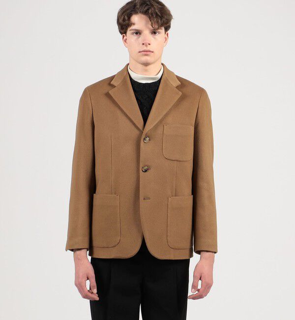 CABaN「CABaN ピュアカシミヤ 3Bジャケット」|テーラードジャケット|