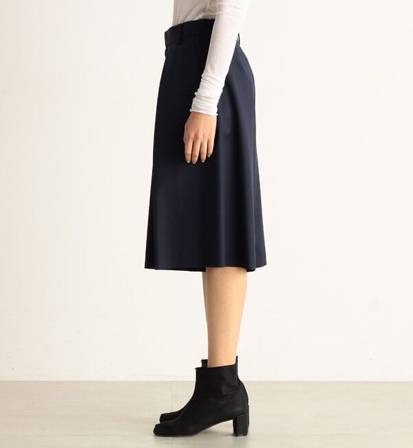 Edition「ゼニア タックワイドハーフパンツ」|キュロット|