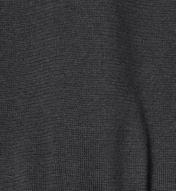 TOMORROWLAND MENS「TOMORROWLAND tricot ギザコットン クルーネックプルオーバー」|ニット・セーター|