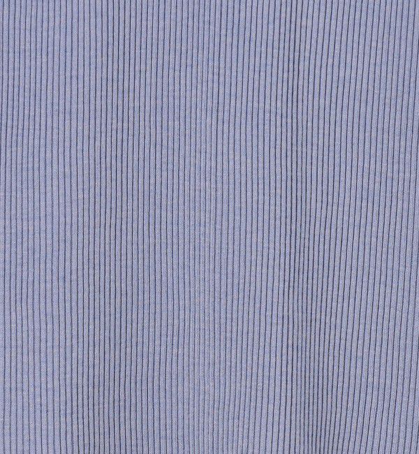 DES PRES「シルクコットンリブ ラウンドネックプルオーバー」|Tシャツ・カットソー|