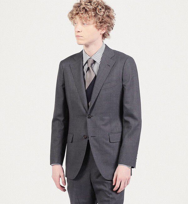 TOMORROWLAND MENS「Super150'sウール シングルブレステッド2Bスーツ」|スーツ|