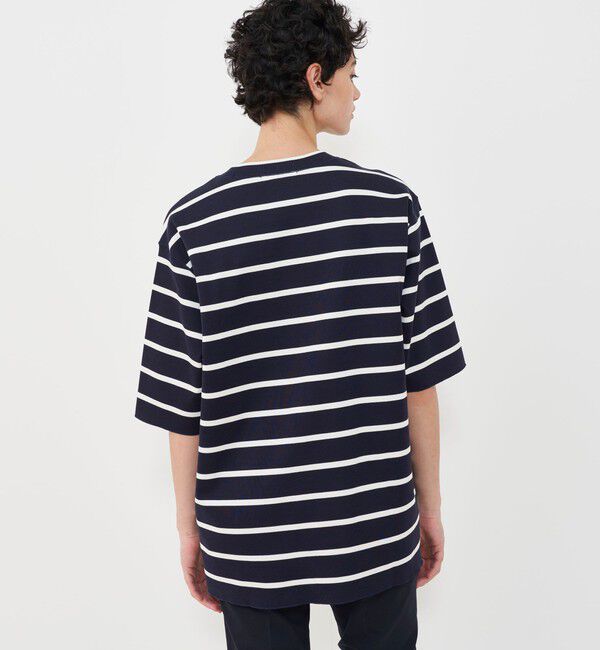 GALERIE VIE「クリアヤーンリブ ハーフスリーブプルオーバー」|Tシャツ・カットソー|