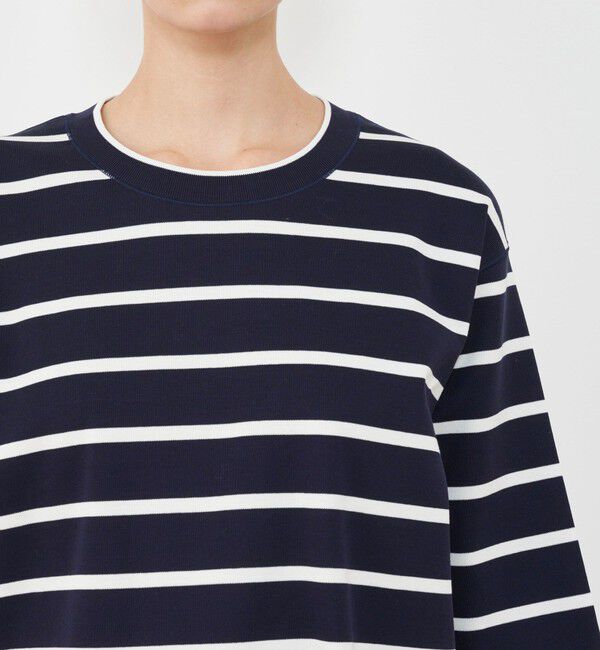 GALERIE VIE「クリアヤーンリブ ハーフスリーブプルオーバー」|Tシャツ・カットソー|