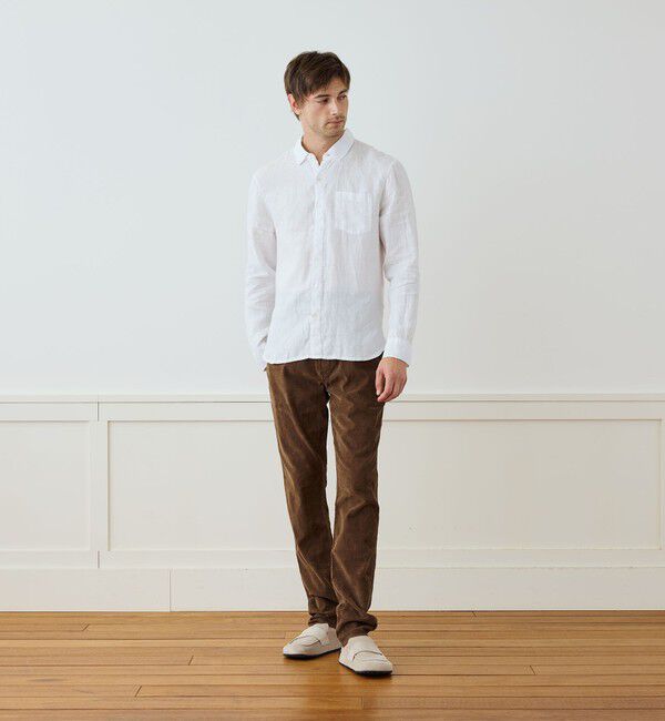JAMES PERSE「ライトウェイトリネン スタンダードシャツ MKO3652」|シャツ・ブラウス|