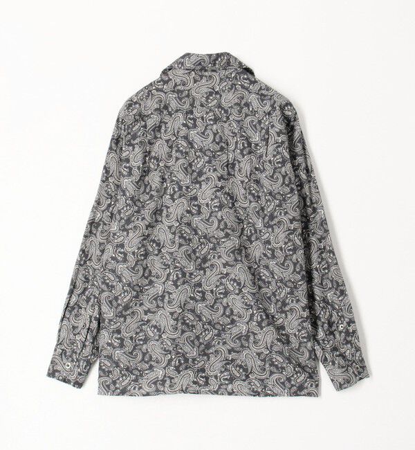 TOMORROWLAND MENS「コットンシルク オープンカラー プリントシャツ」|シャツ・ブラウス|