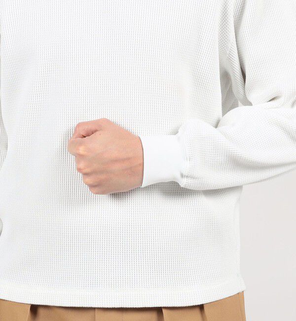 TOMORROWLAND MENS「スビンコットン ワッフル クルーネックカットソー」|Tシャツ・カットソー|