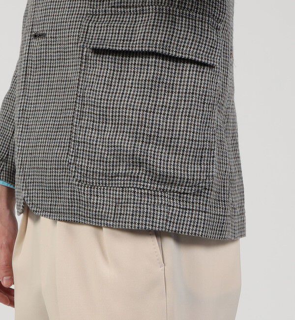 TOMORROWLAND MENS「アイリッシュリネン シングルブレステッド 3Bジャケット」|テーラードジャケット|