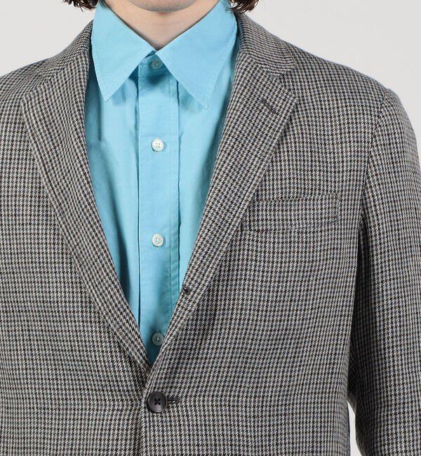 TOMORROWLAND MENS「アイリッシュリネン シングルブレステッド 3Bジャケット」|テーラードジャケット|