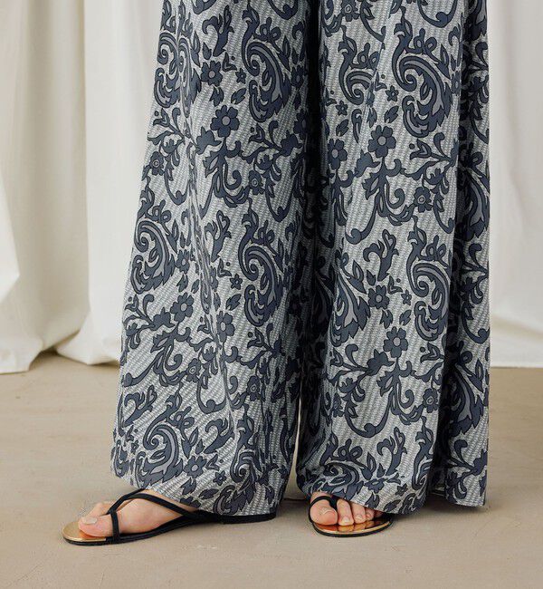 DES PRES「オーナメントプリント イージーワイドパンツ」|その他|