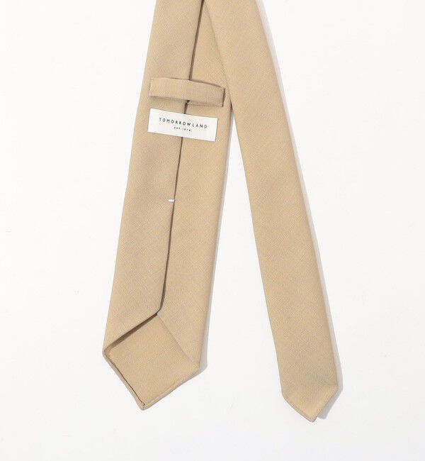 TOMORROWLAND GOODS「TOMORROWLAND ウール ソリッドネクタイ」|ネクタイ・蝶ネクタイ|