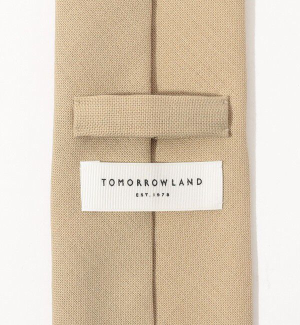 TOMORROWLAND GOODS「TOMORROWLAND ウール ソリッドネクタイ」|ネクタイ・蝶ネクタイ|