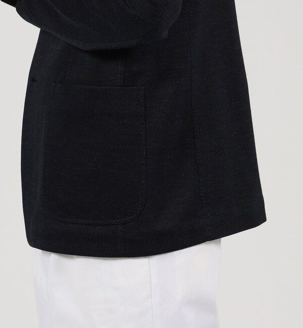 TOMORROWLAND MENS「ラミーポリエステル シングルブレステッド 2Bジャケット」|テーラードジャケット|