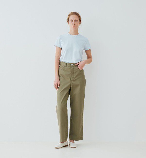 GALERIE VIE「ファインコットン クルーネックTシャツ」|Tシャツ・カットソー|