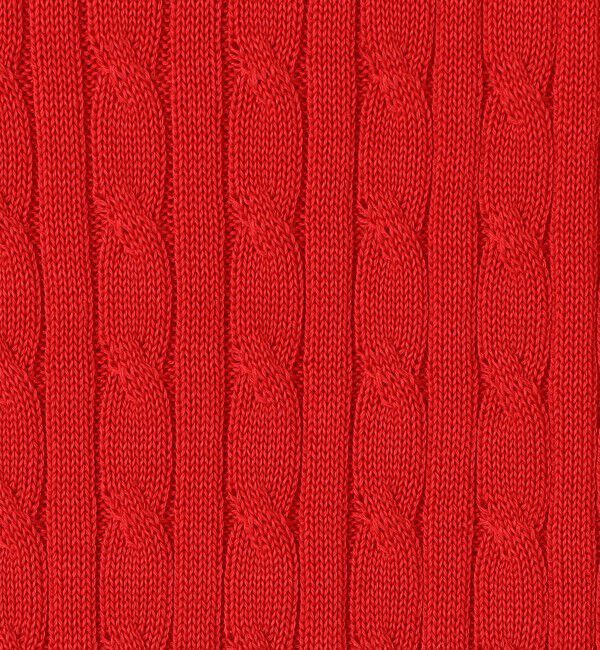 MACPHEE「ギザケーブル ハーフスリーブプルオーバー」|ニット・セーター|