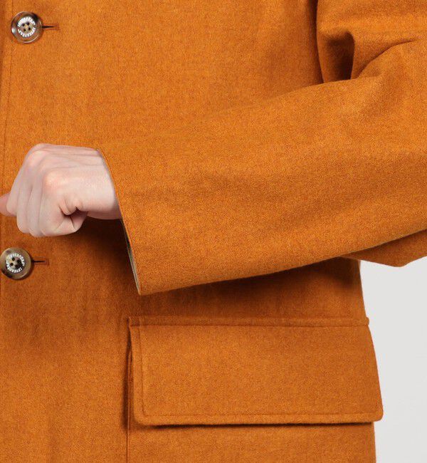 TOMORROWLAND MENS「【別注】INVERTERE ウールコットン リバーシブルコート」|ステンカラーコート|