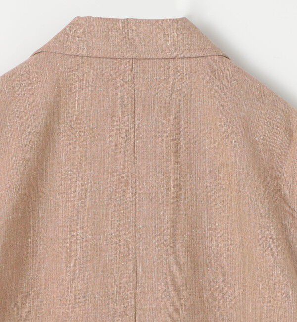 CABaN「コットンリネンスラブ 4ポケットカバーオールジャケット」|テーラードジャケット|