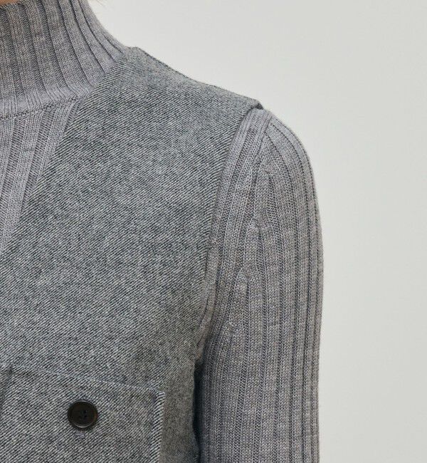 DES PRES「ライトダブルフェイスシャギー ベルテッドジレ」|ベスト・ジレ|